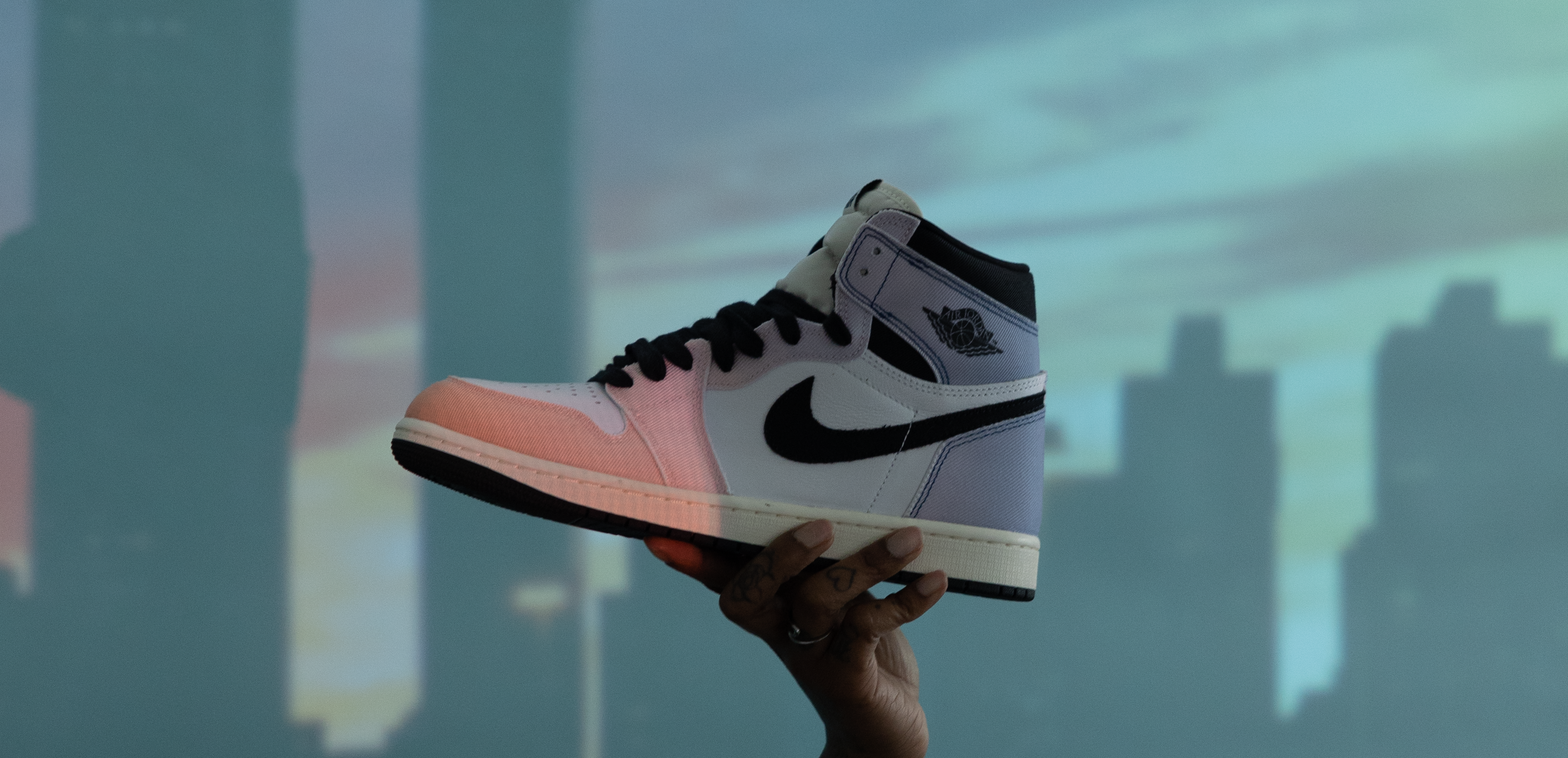 Wish celebrates 35 years of the Jumpman Logo with the Air Jordan 1 High "Skyline"