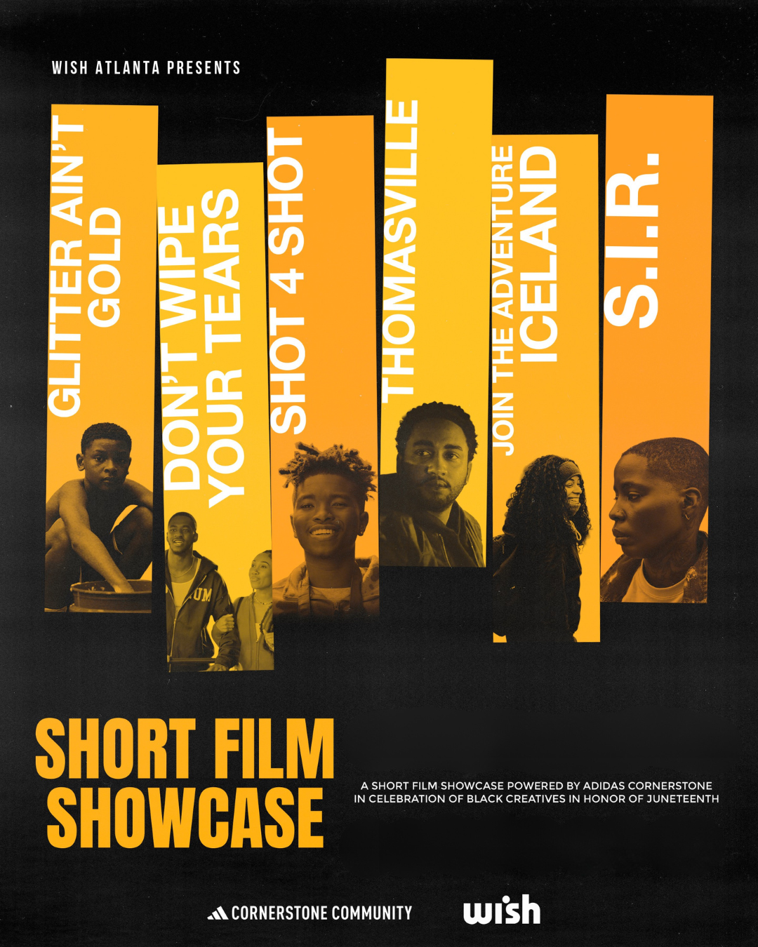 Wish ATL Short Film Showcase: A Night of Vision, Voices, and Storytelling Powered by adidas Cornerstone
