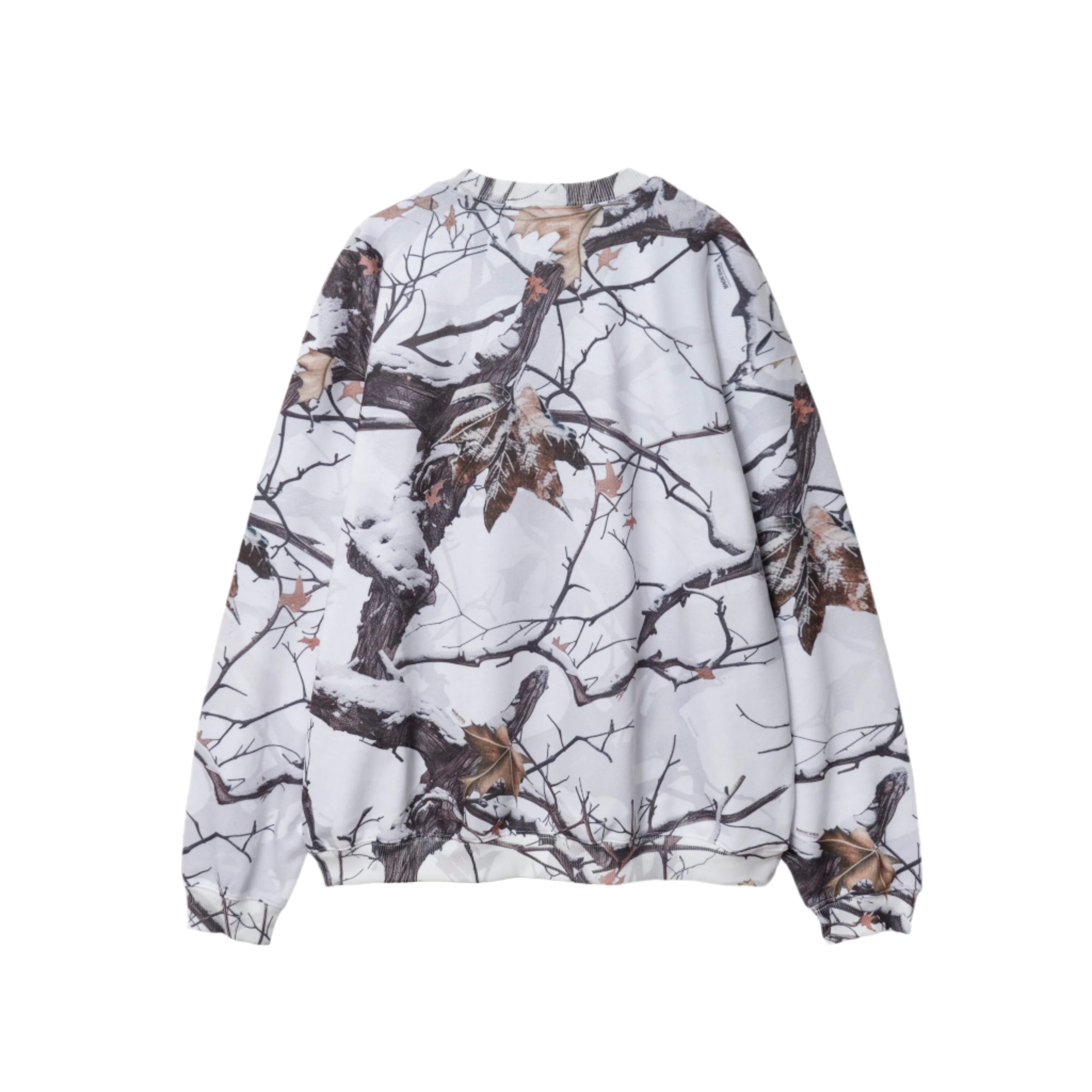 White Snow Camo Crew