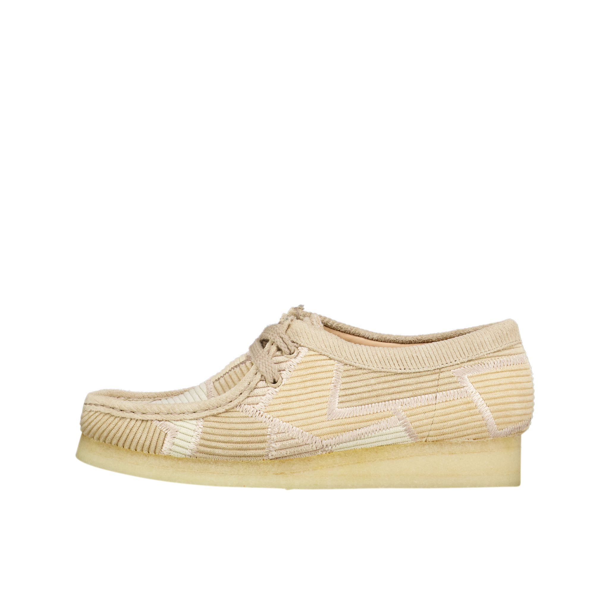 W Aleali May X Clarks Wallabee 'Beige Corduroy'