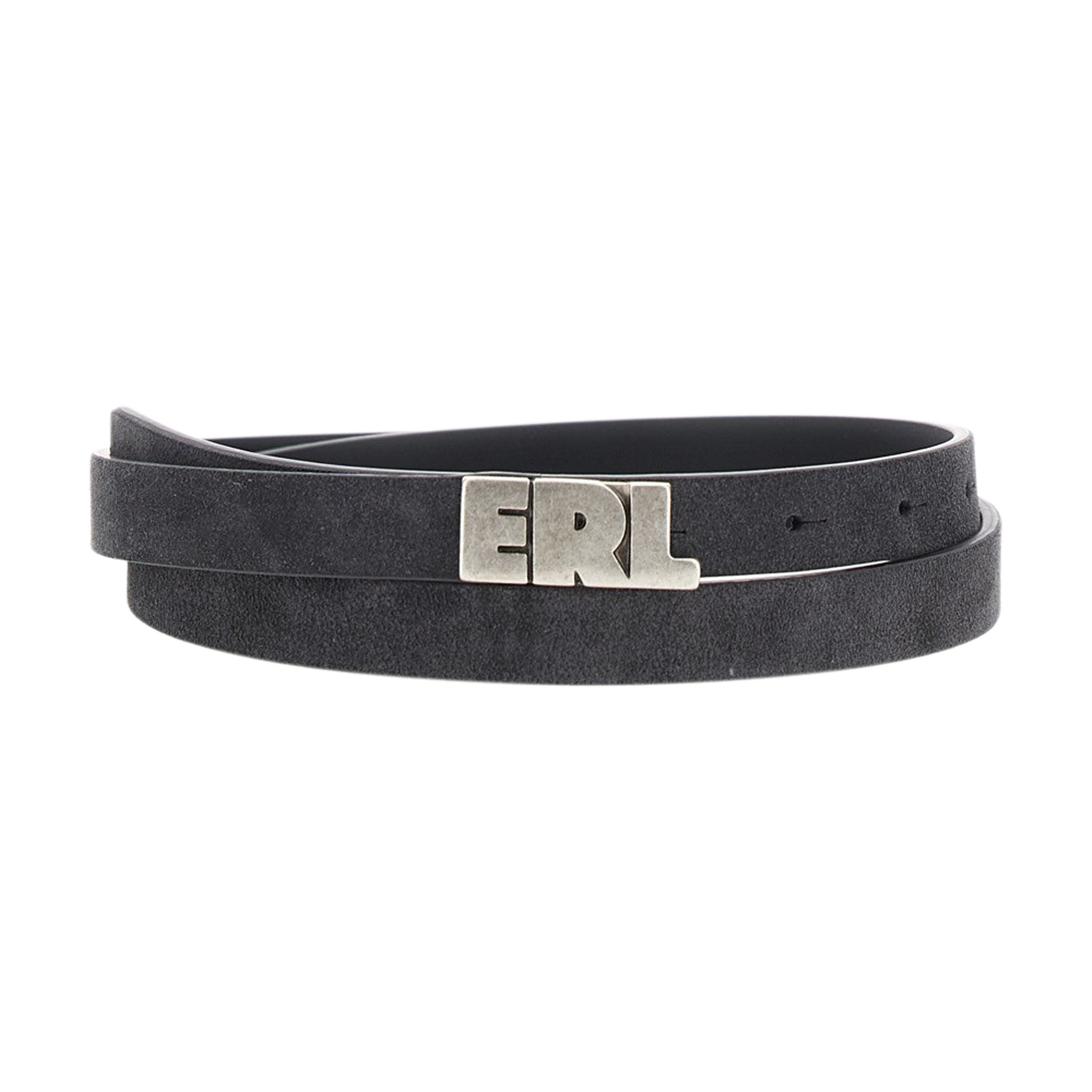Suede Skinny Leather Belt