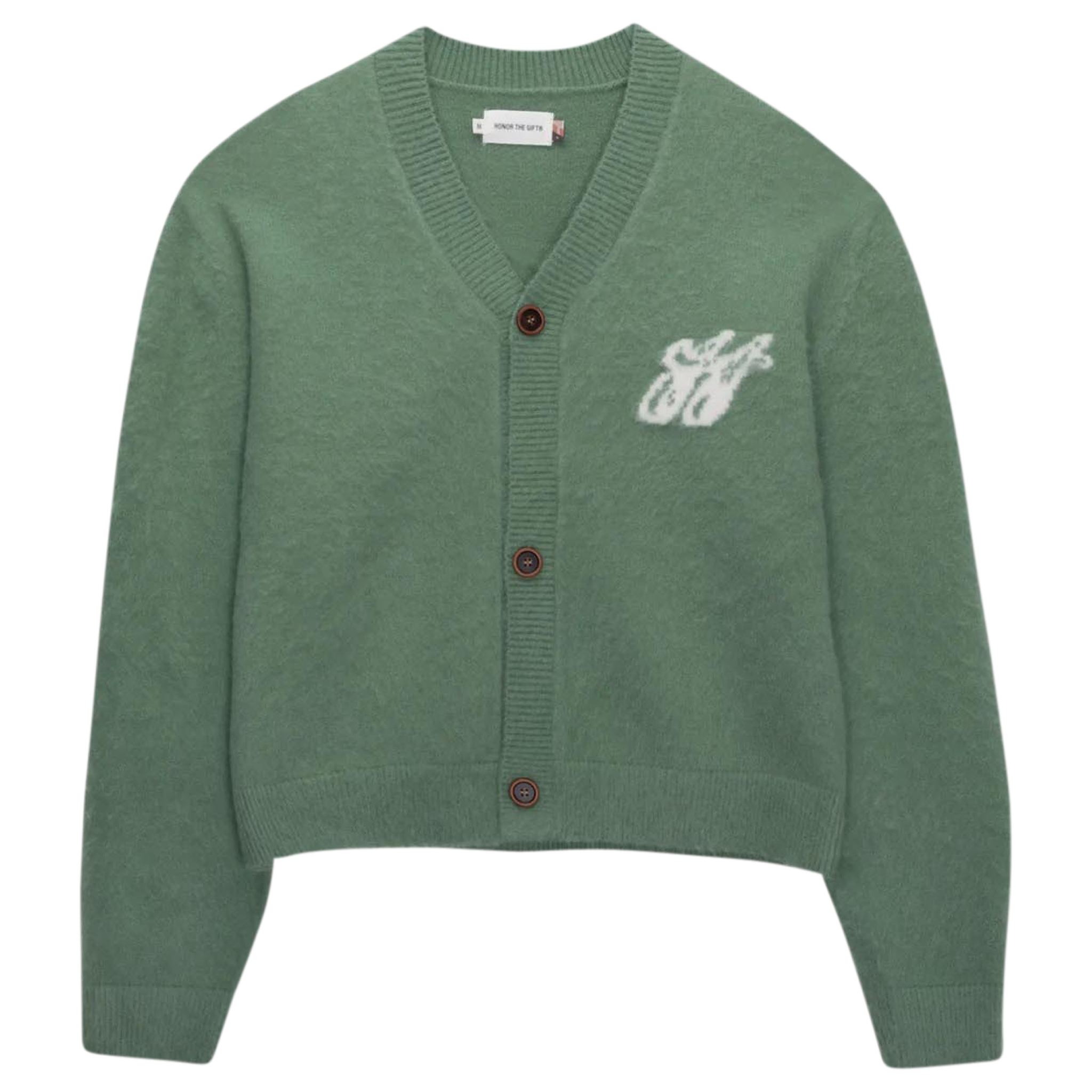 H Brushed Cardigan