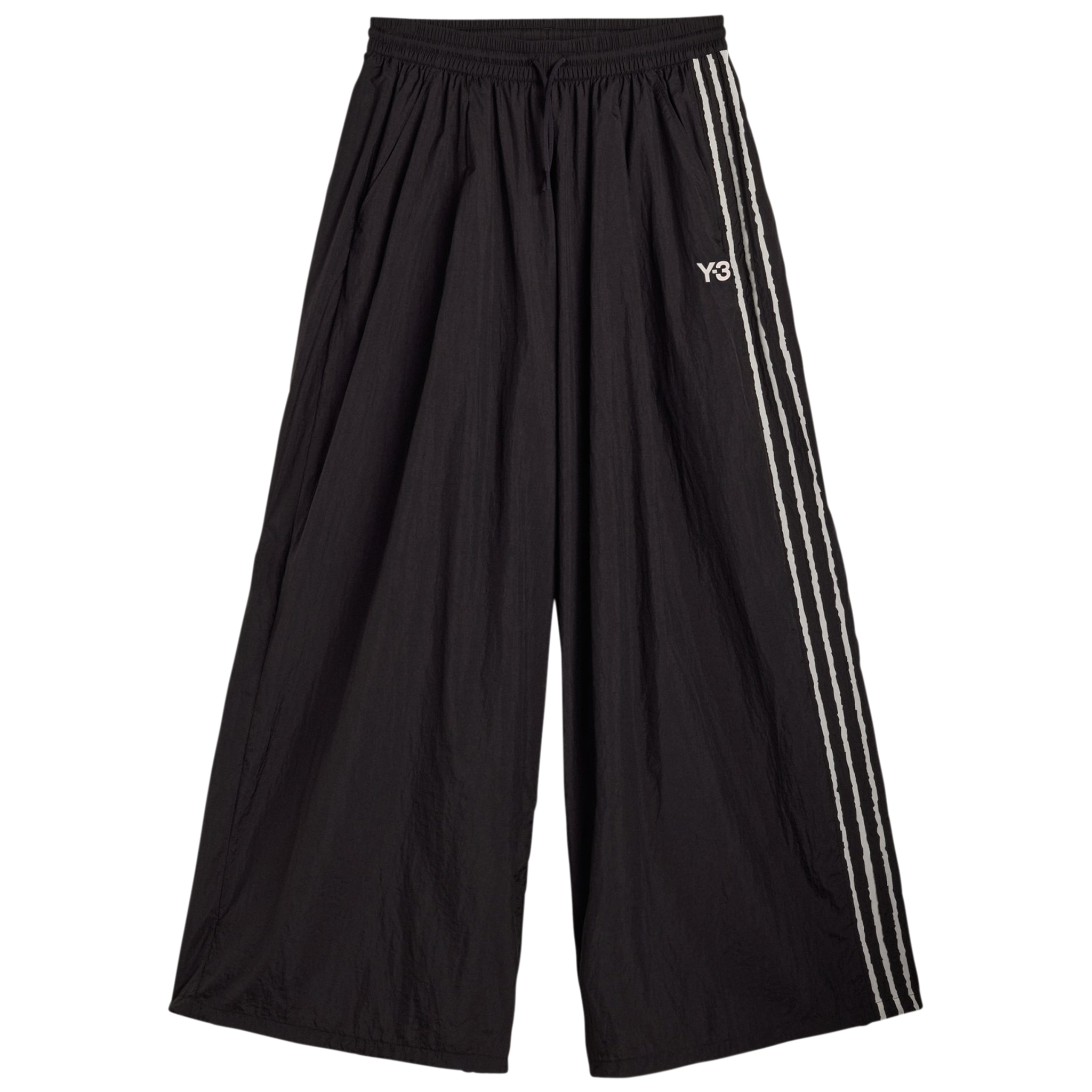 Raw Edge 3 Stripes Wide Pants
