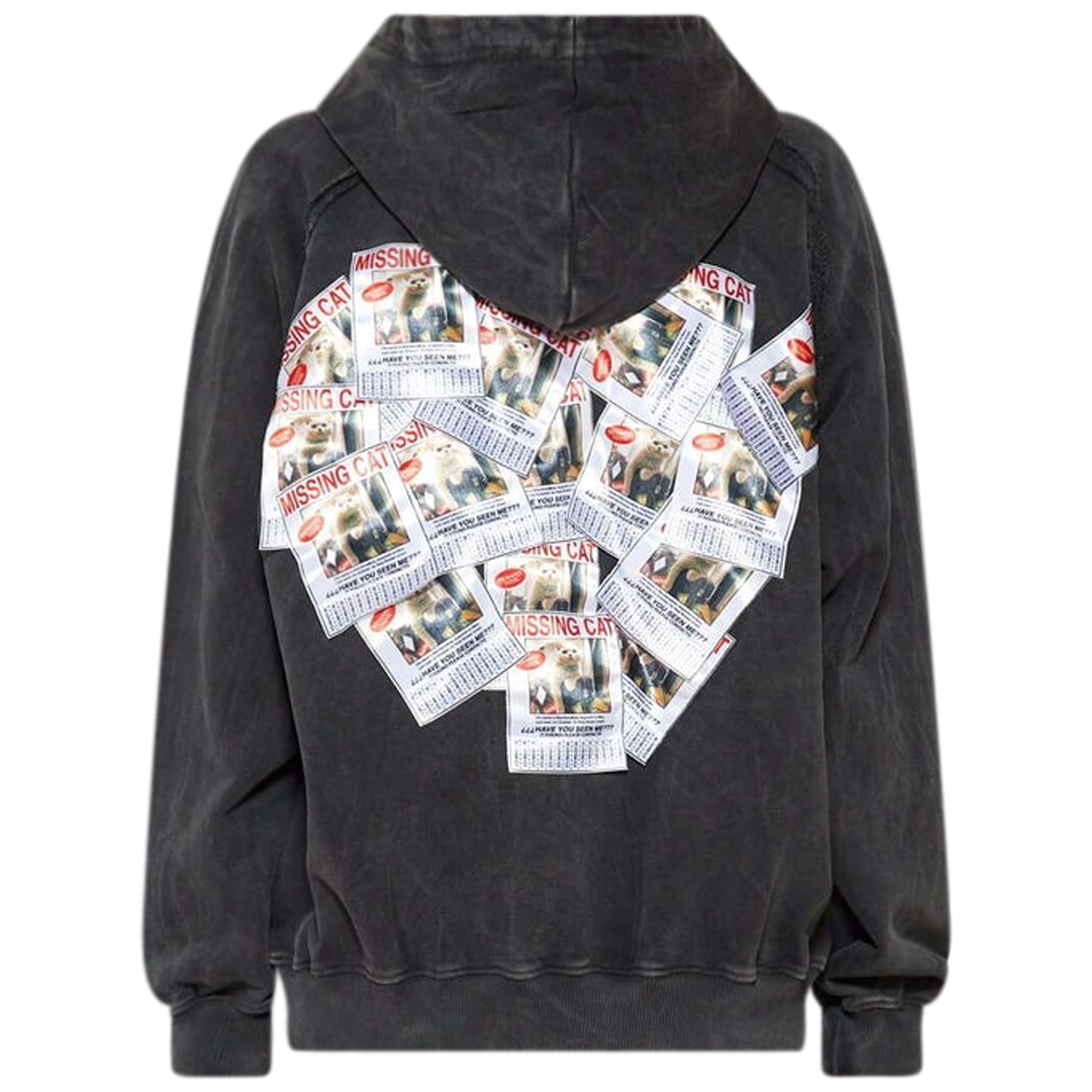 LED Missing Cat Zip-Up