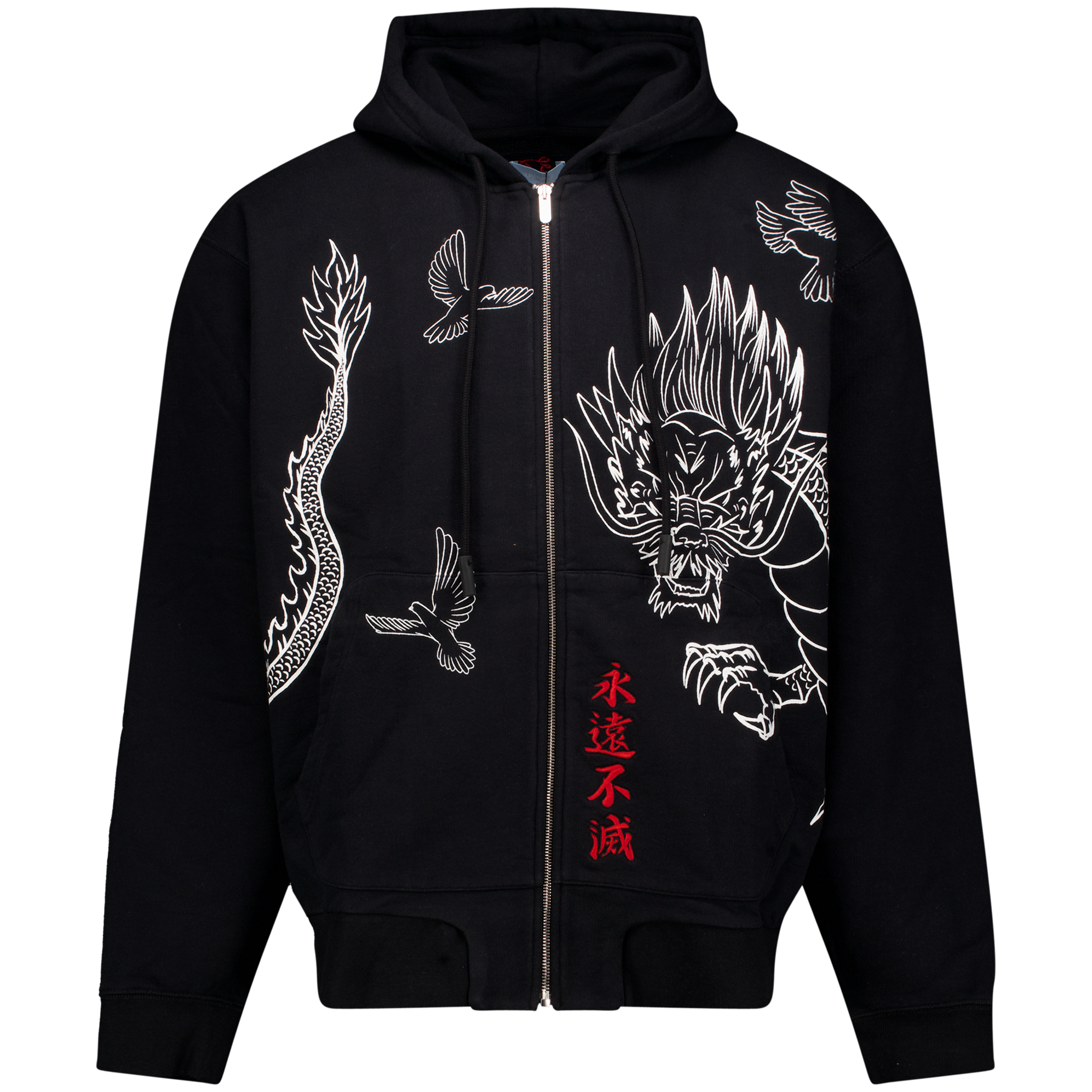 Bruce Lee X 3.Paradis Dragon Hooded Sweater