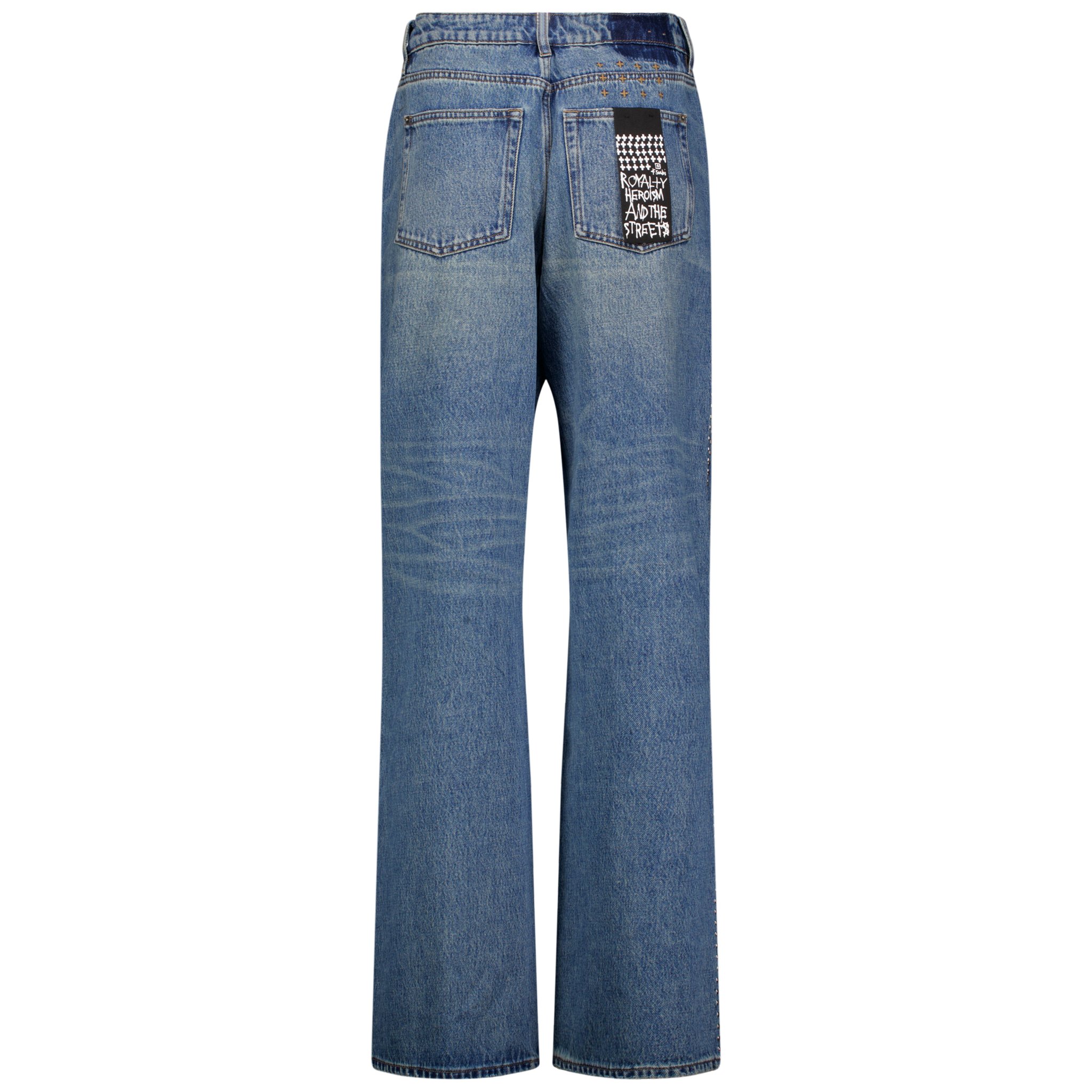 Low Rider Texas Blue Studded